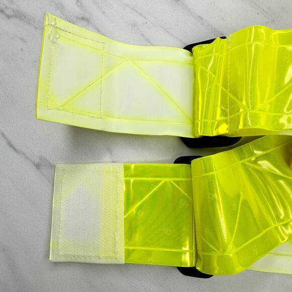 Sayre Re-Flex Neon Yellow Reflective Adjustable Belt One Size OS - Picture 6 of 8